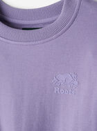 Girls Cozy Cinched Crew Sweatshirt