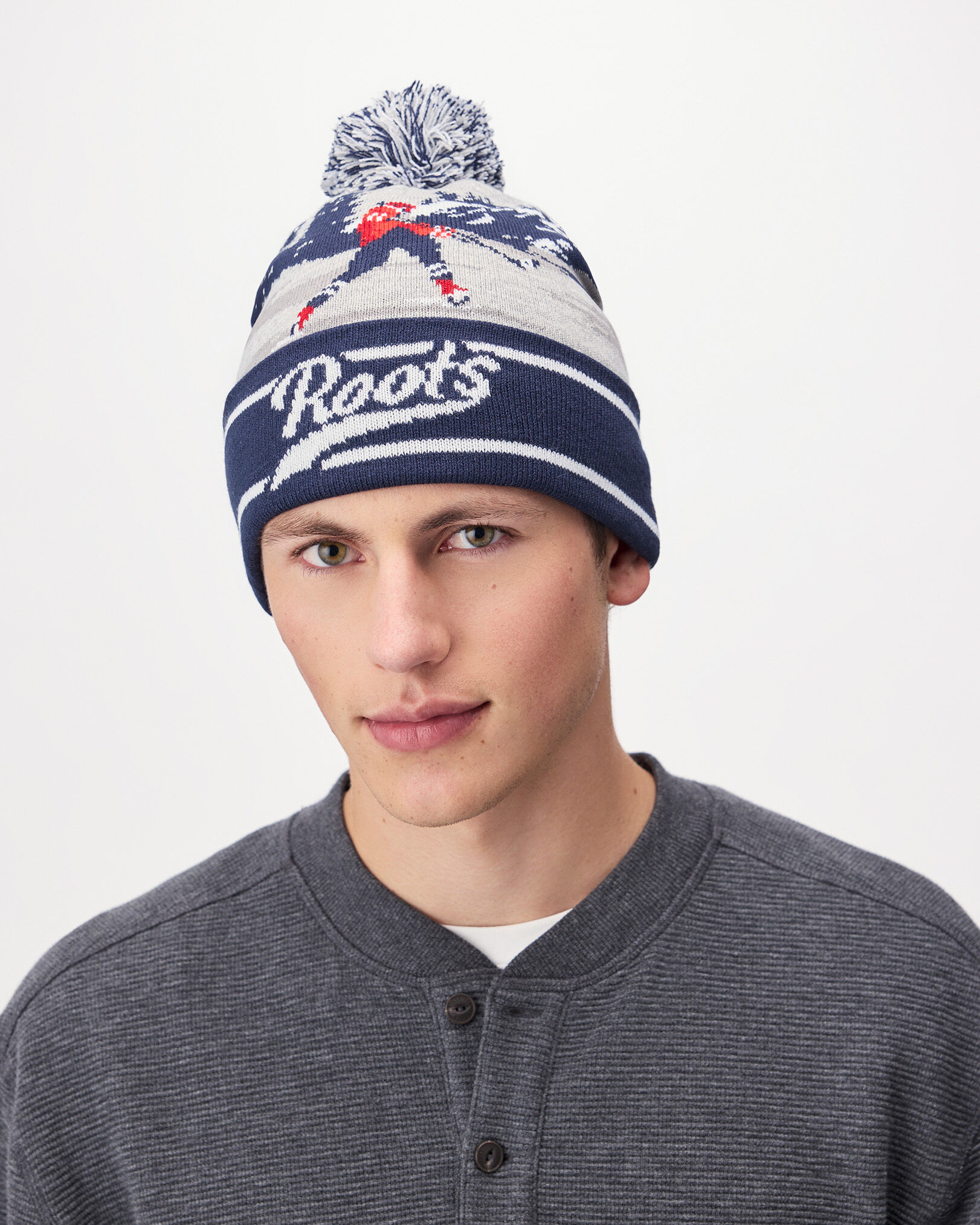 Hockey Intarsia Toque
