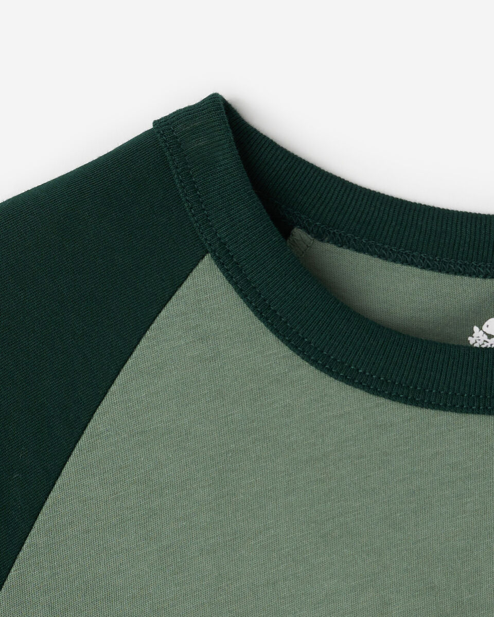 Kids Organic Cooper Baseball T-Shirt