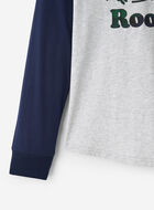 Kids Plaid Baseball T-Shirt