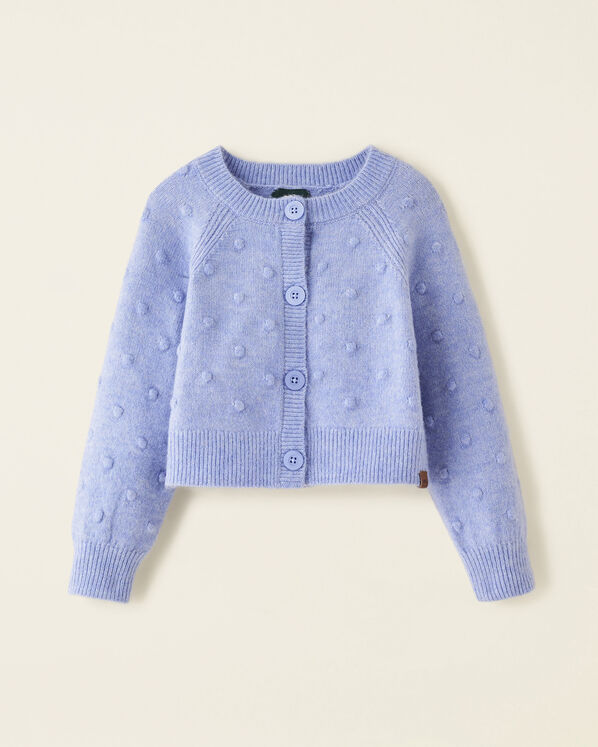 Toddler Girls Pom Pom Cardigan