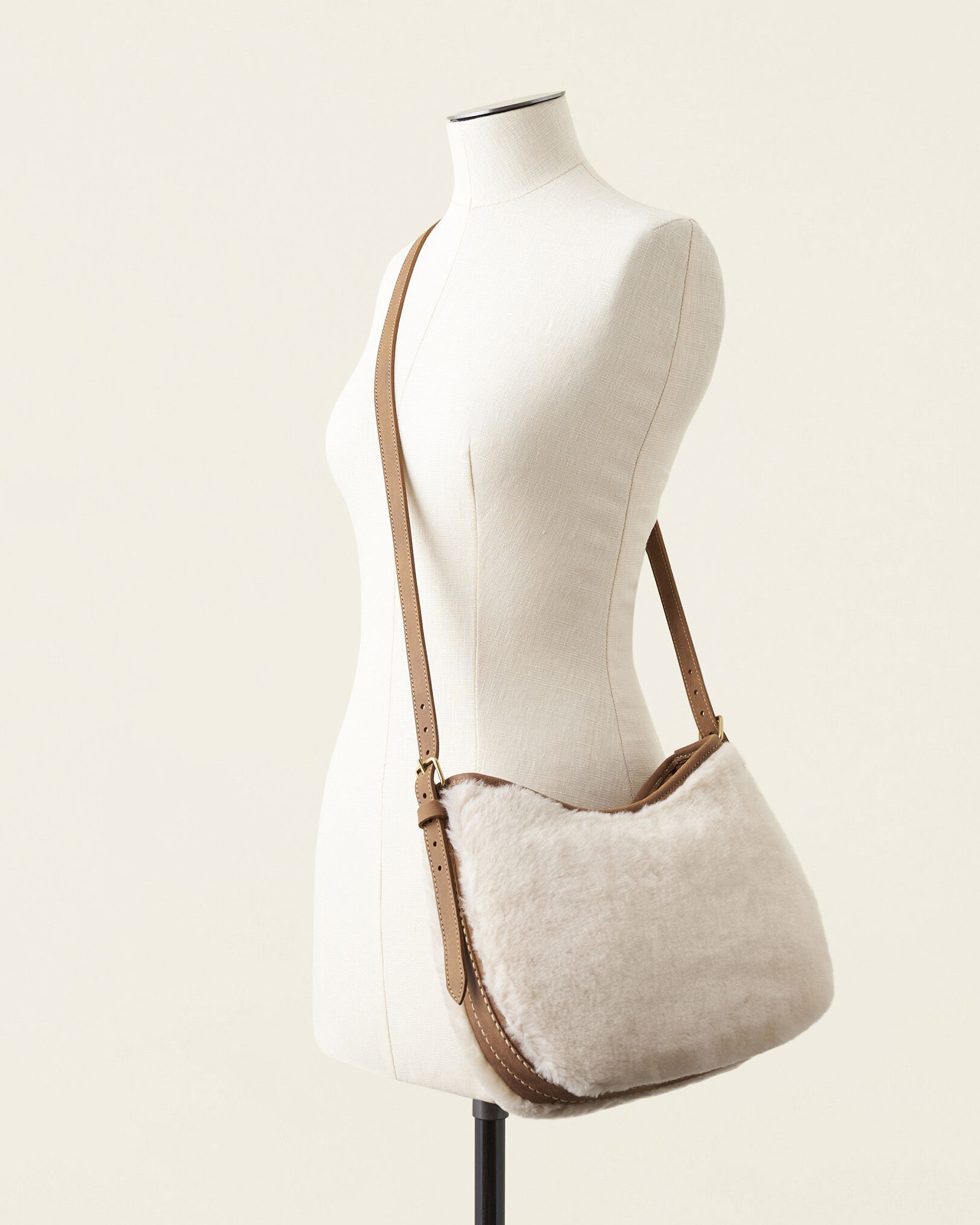 Small Lexi Bag Shearling Handbags Roots