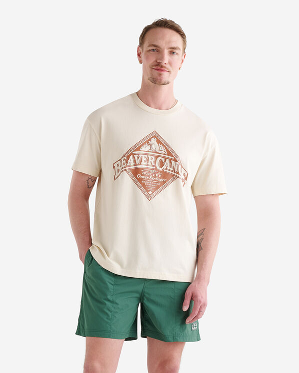 Mens Beaver Canoe Relaxed T-shirt