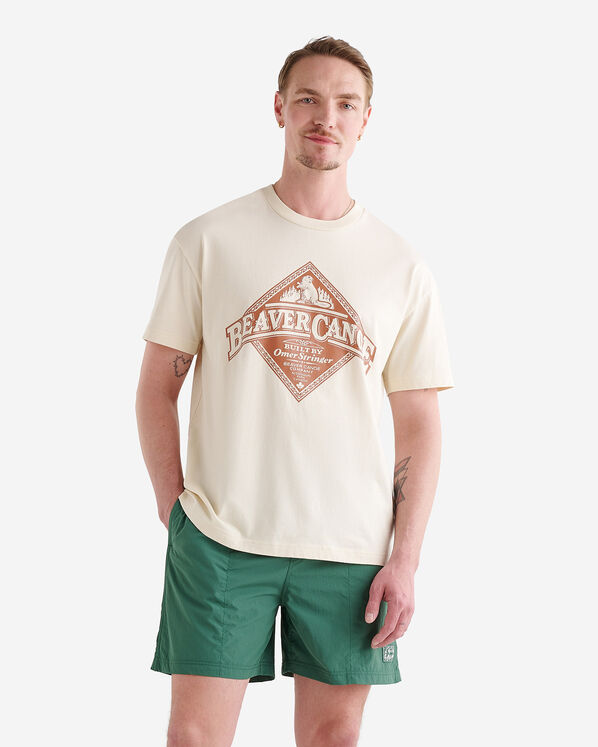 T-shirt décontracté Beaver Canoe pour homme 