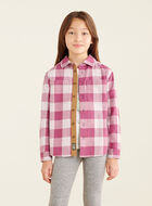 Kids Relaxed Park Plaid Shirt