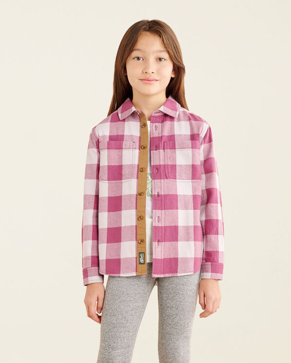 Chemise décontractée à carreaux Park pour enfants