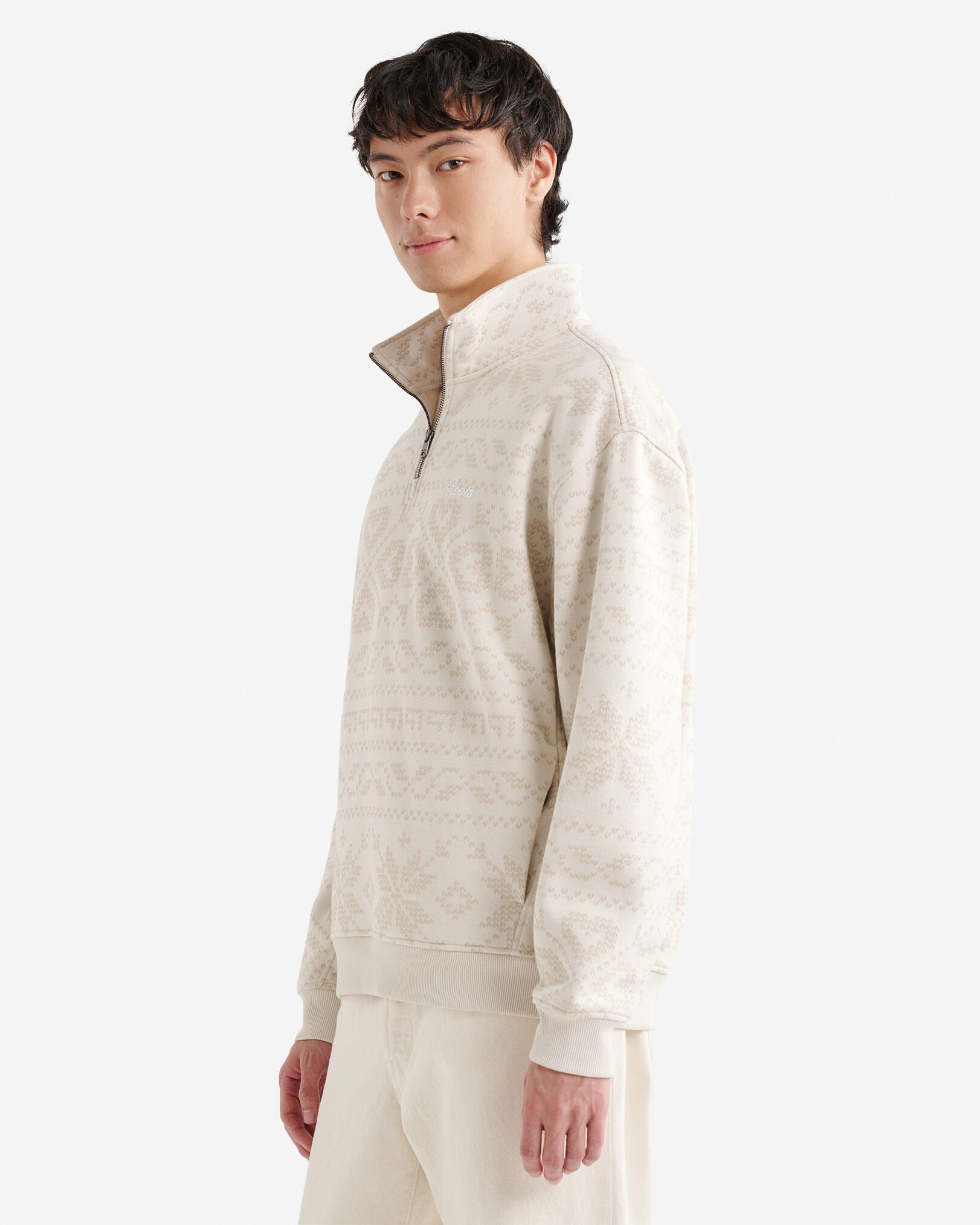 Roots Fair Isle Quarter Zip | Roots