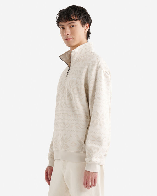 Roots Fair Isle Half Zip