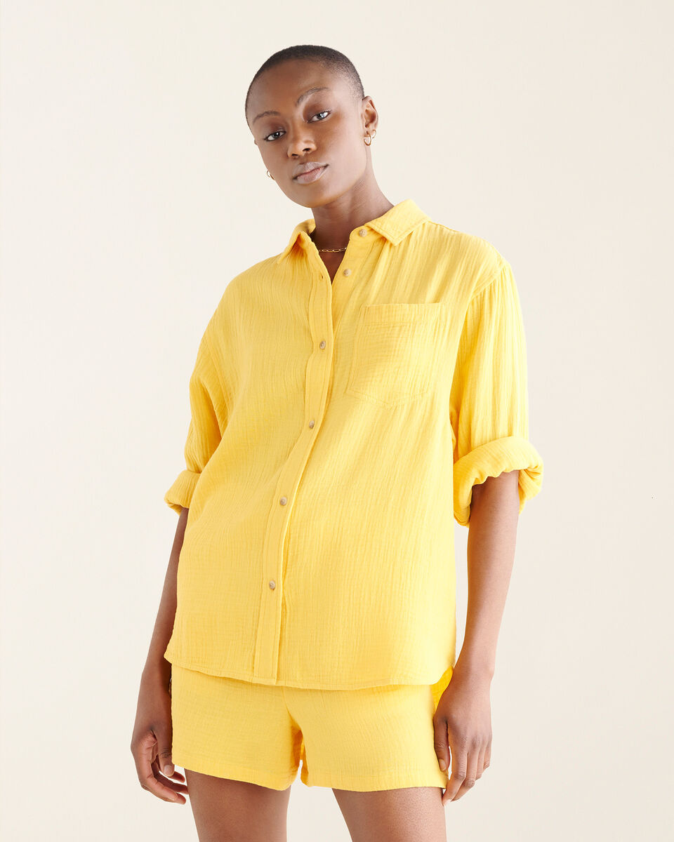 Roots Isla Cotton Gauze Shirt. 1