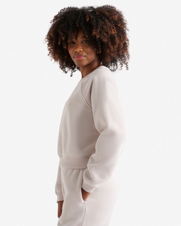 Chandail à col rond en molleton Nuage Chandail à col rond en molleton Nuage