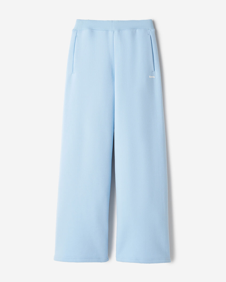 Pantalon en molleton Nuage &agrave; jambe droite