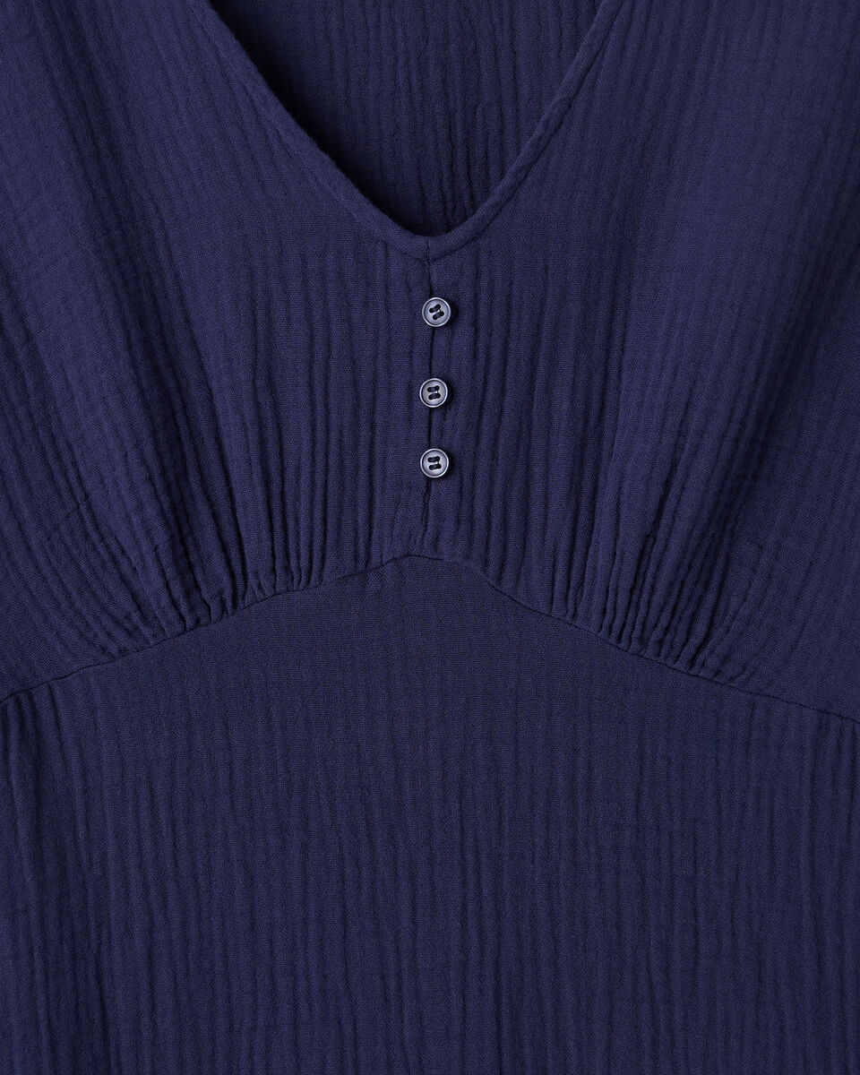 Robe th&eacute; en gaze de coton Isla