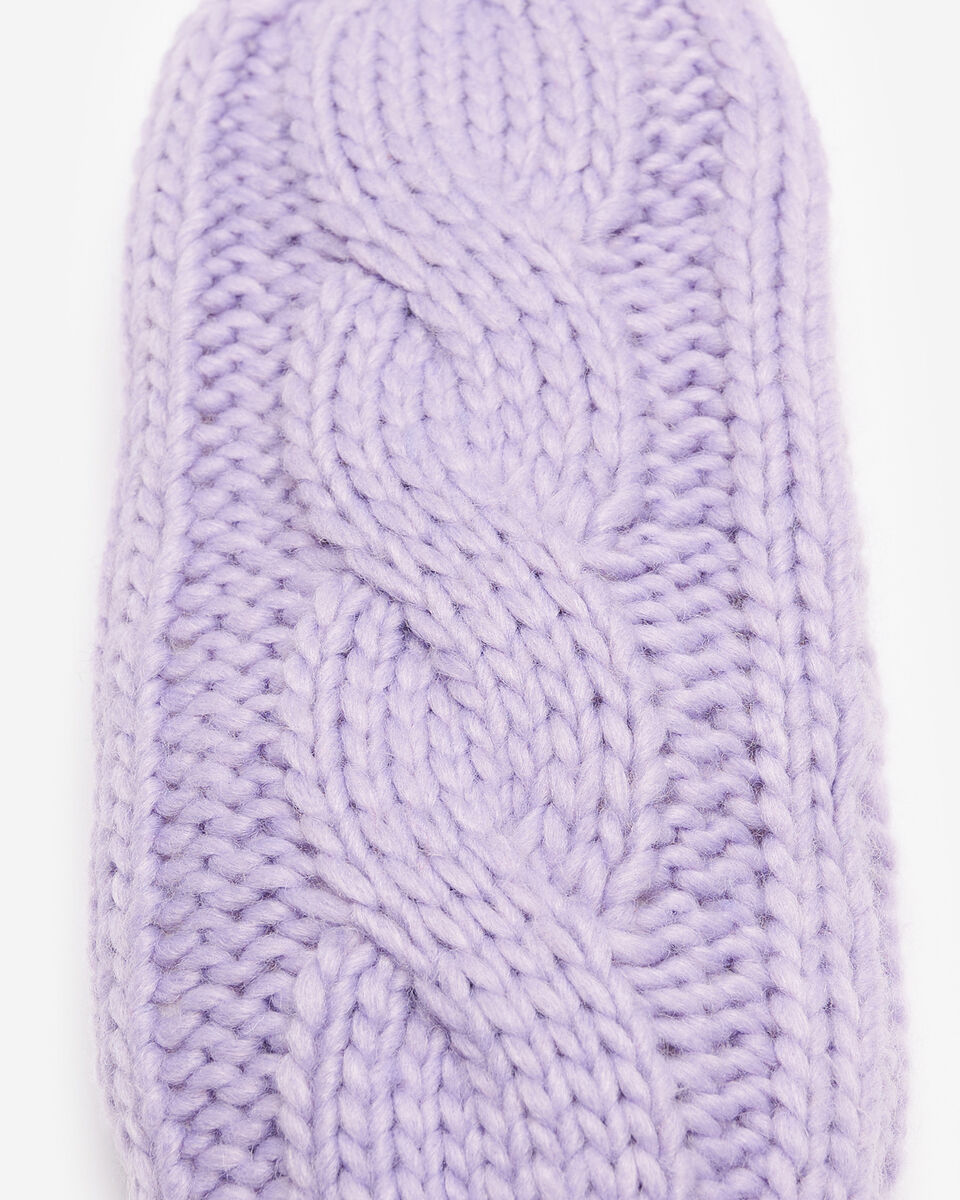 Mitaines en tricot torsad&eacute; Olivia pour adulte