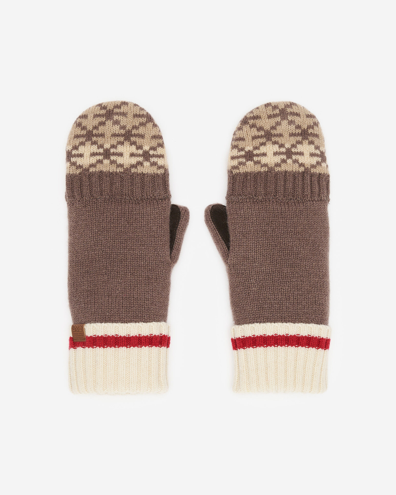 Adult Cabin Nordic Stripe Flip Mitt