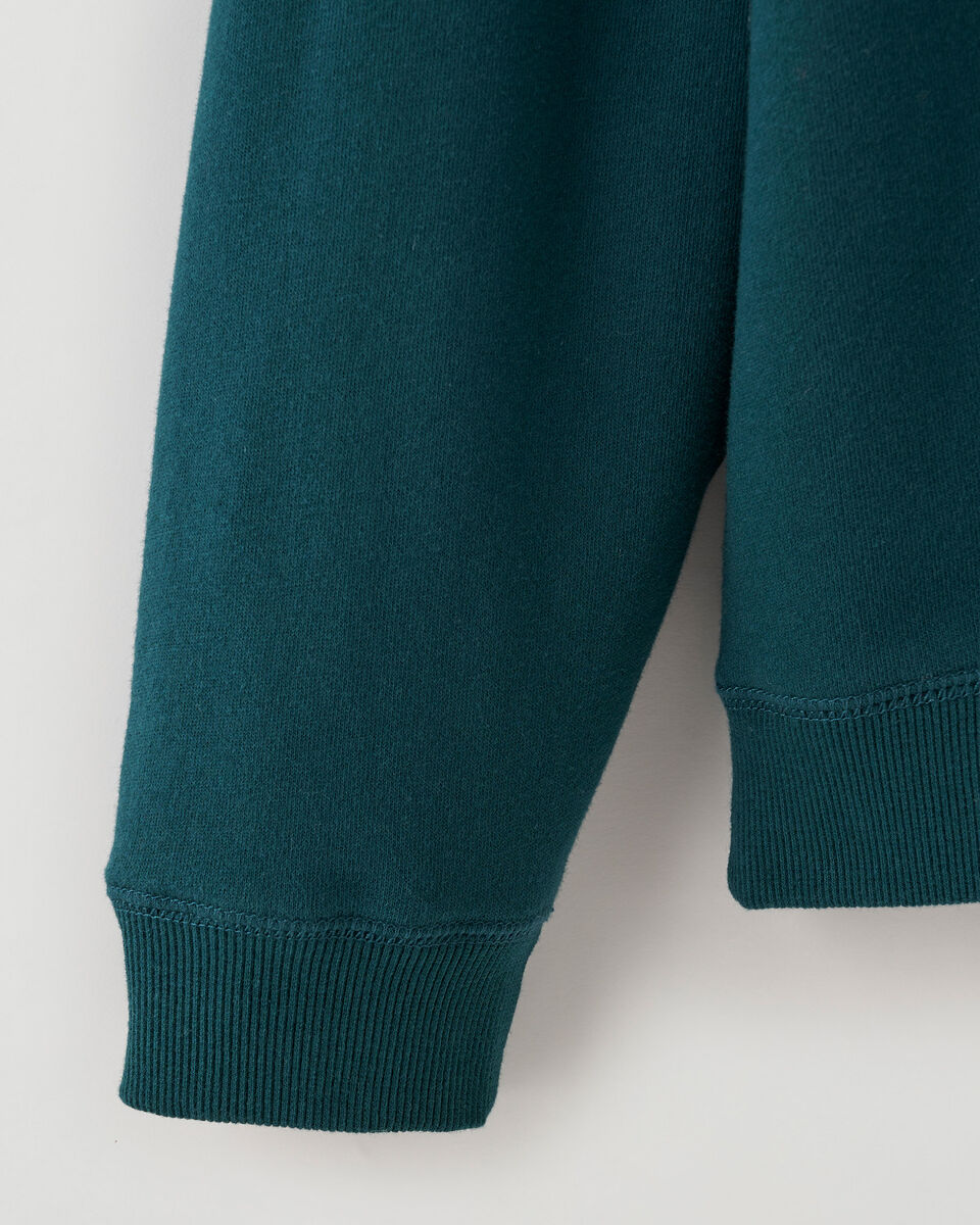 Polo décontracté en molleton de coton bio Cooper