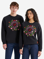 Chandail &agrave; col rond en molleton Amour Studio 