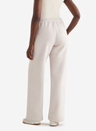 Pantalon en molleton nuage à jambe large