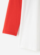 T-shirt style baseball Cooper en coton bio pour femme