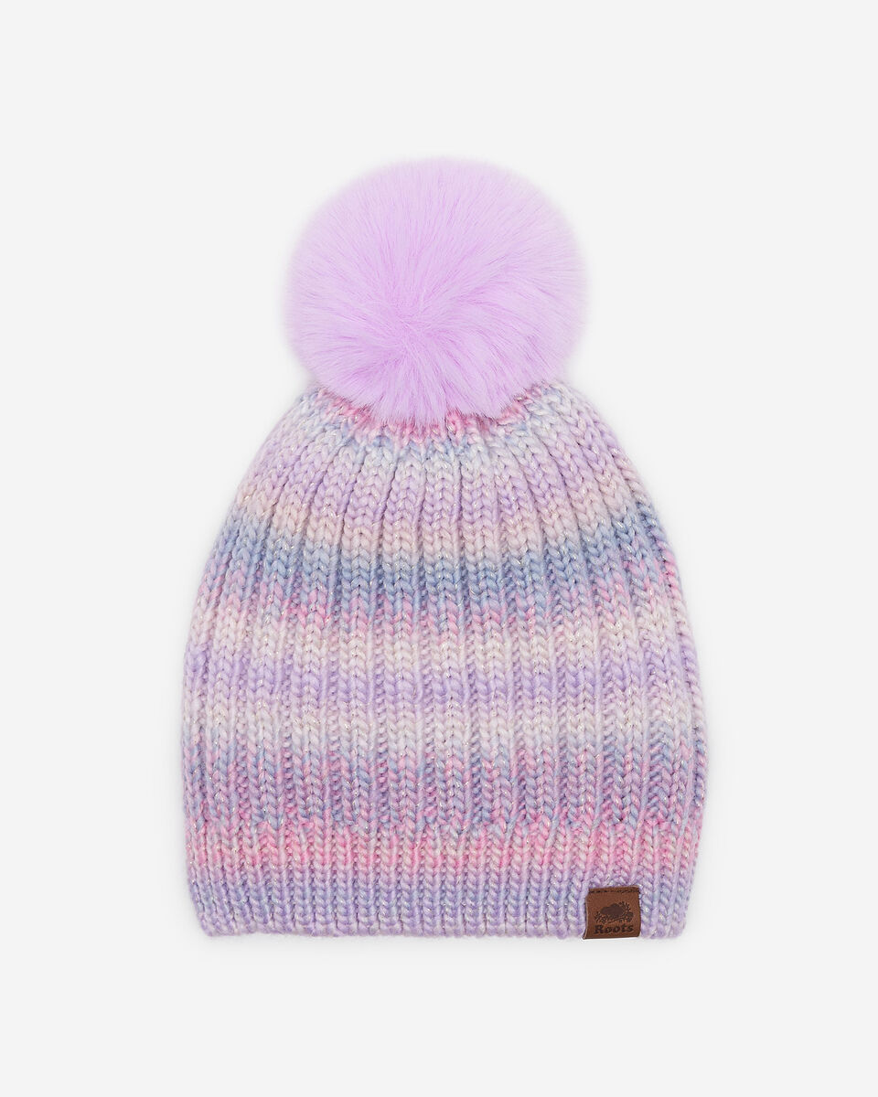 Tuque étincelante en dégradé pour enfants