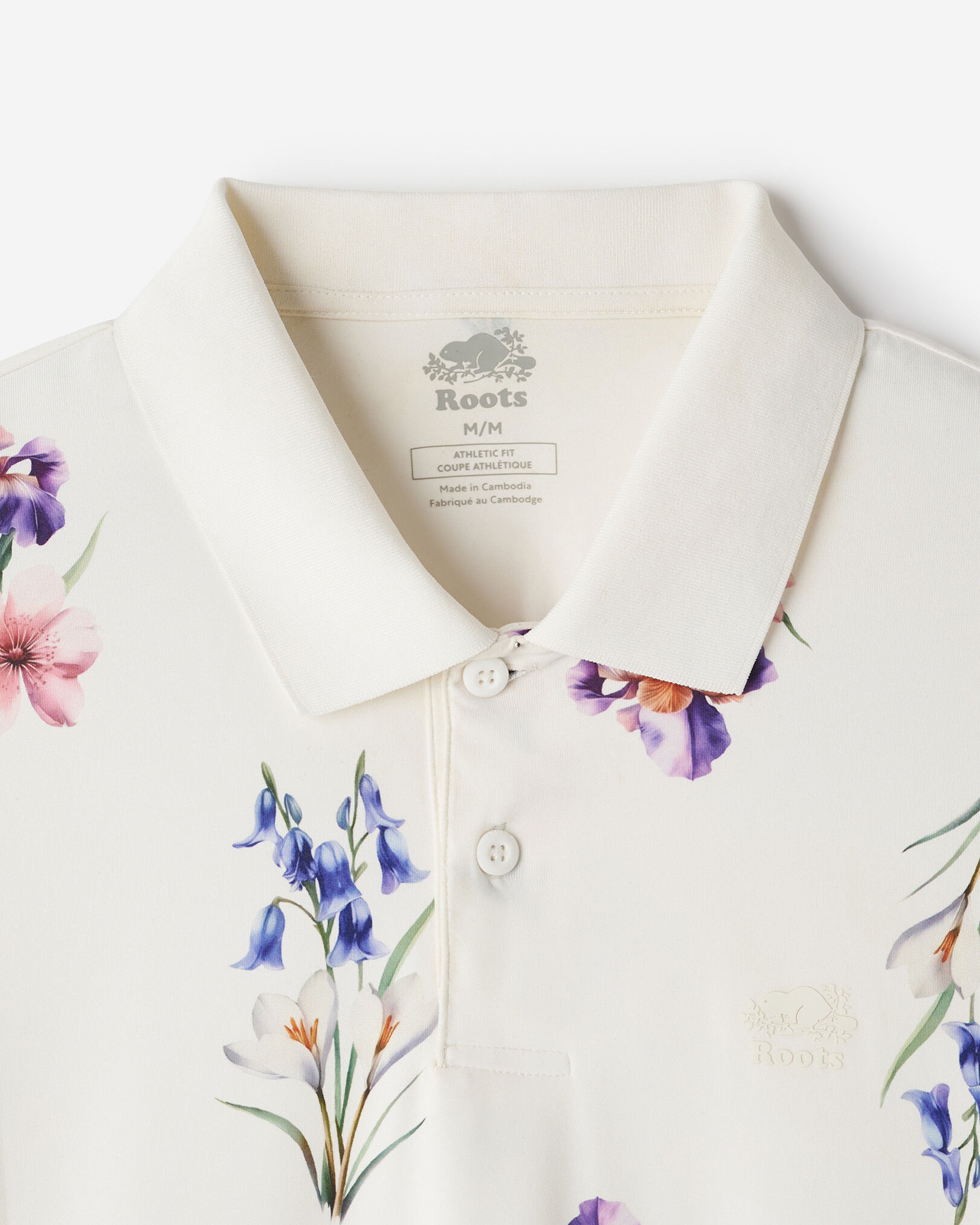 Renew Knit Floral Polo
