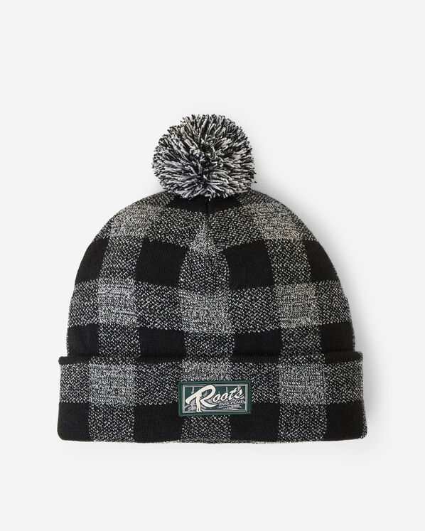Tuque à carreaux Park pour enfants