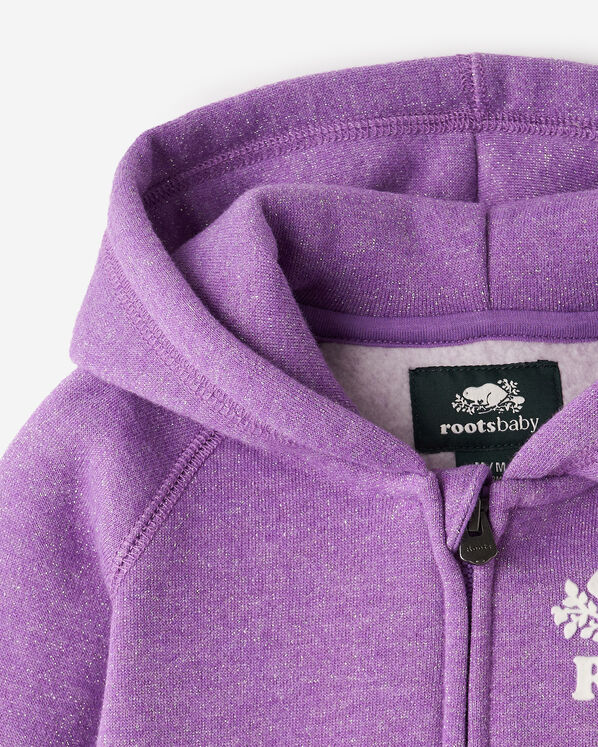 Chandail à capuchon original scintillant pour bébés