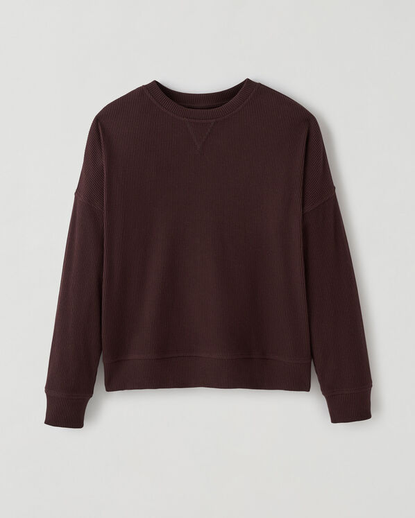 Rib Crew Top