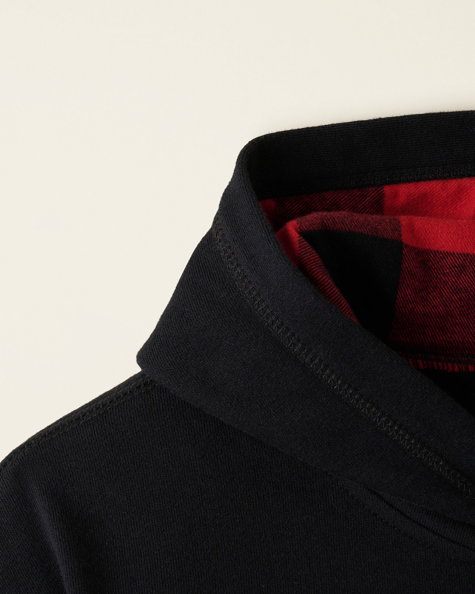 Plaid on sale mens hoodie
