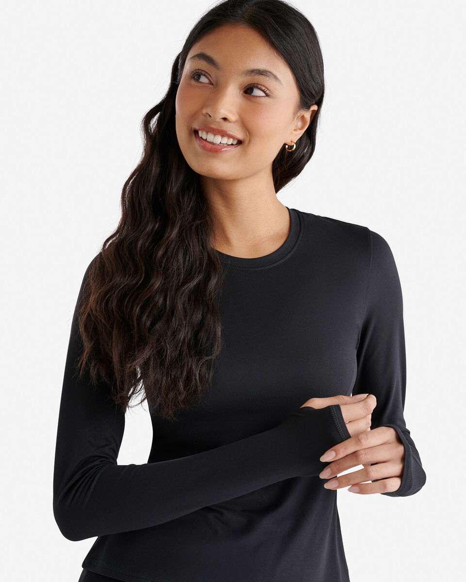 Renew Knit Fitted Long Sleeve Top
