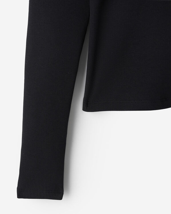 Roam Rib Fitted Long Sleeve Top