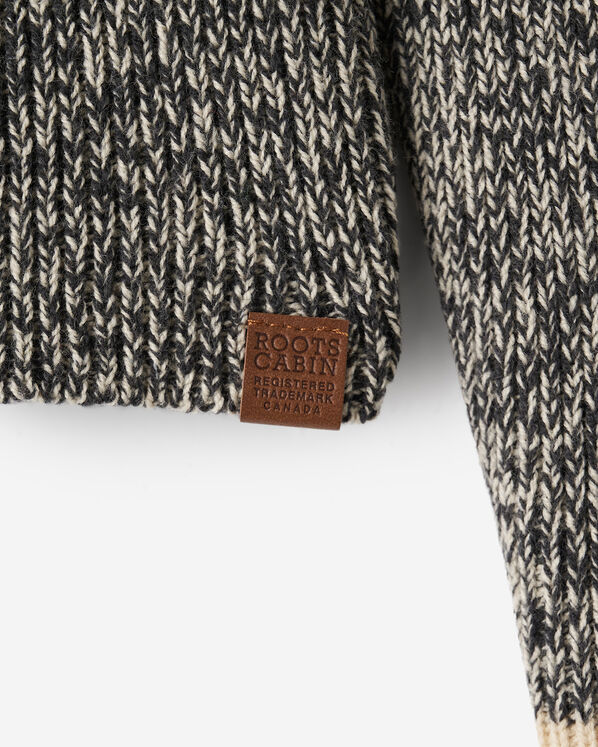 Chandail à capuchon et glissière Cabane pour tout-petits