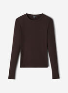 Roam Rib Fitted Long Sleeve Top
