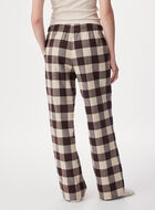 Pantalon de pyjama &agrave; carreaux pour femme