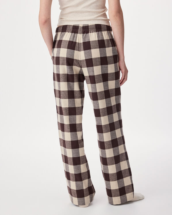 Pantalon de pyjama &agrave; carreaux pour femme