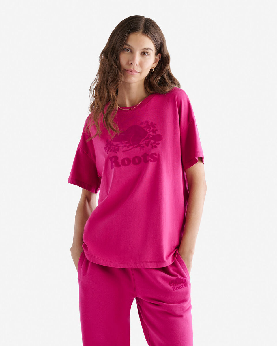Womens Organic Relaxed Cooper T-shirt