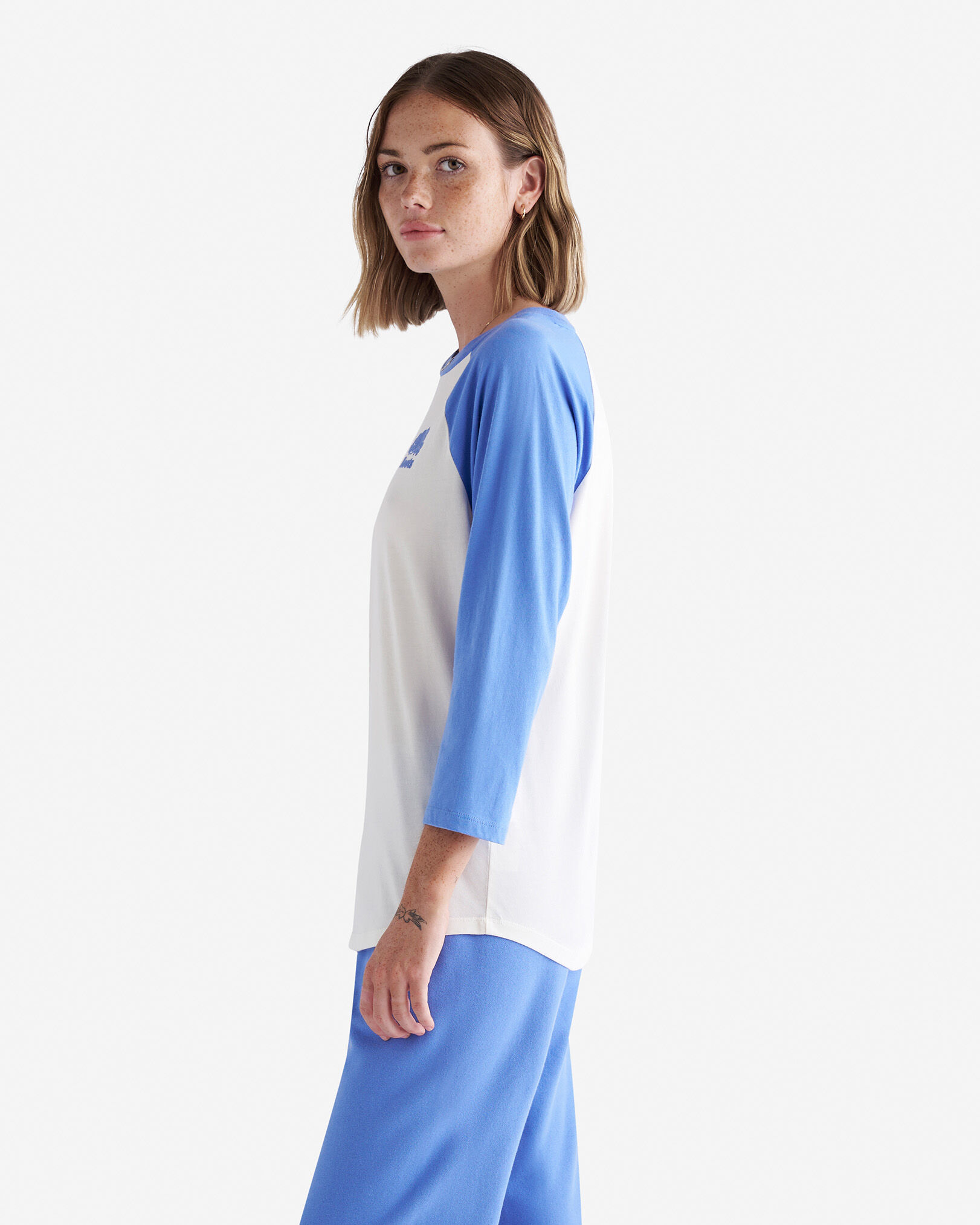 Womens Organic Cooper Baseball T-shirt