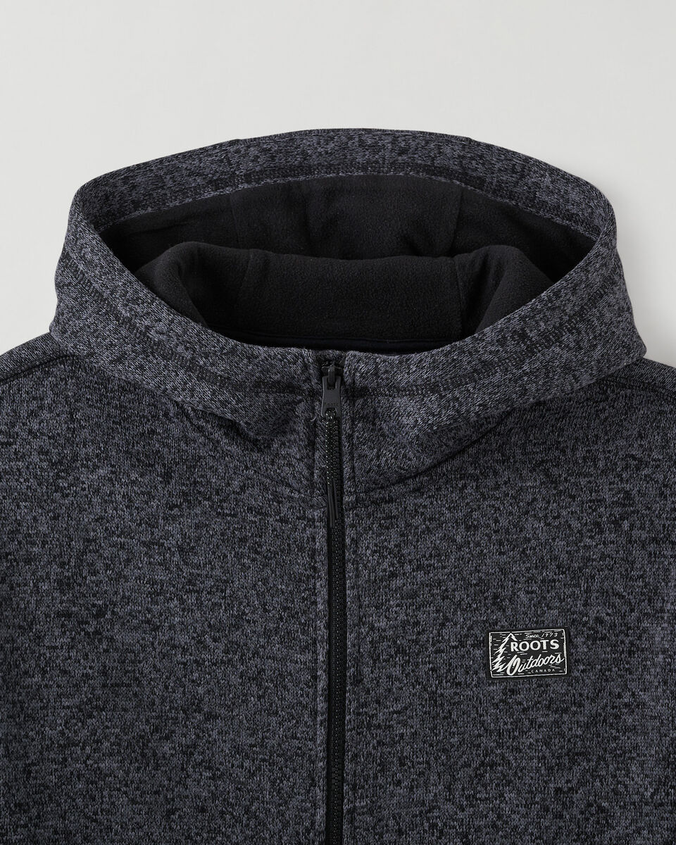 Sweater Fleece Zip Hoodie