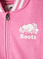 Girls Cooper Sparkle Varsity Jacket