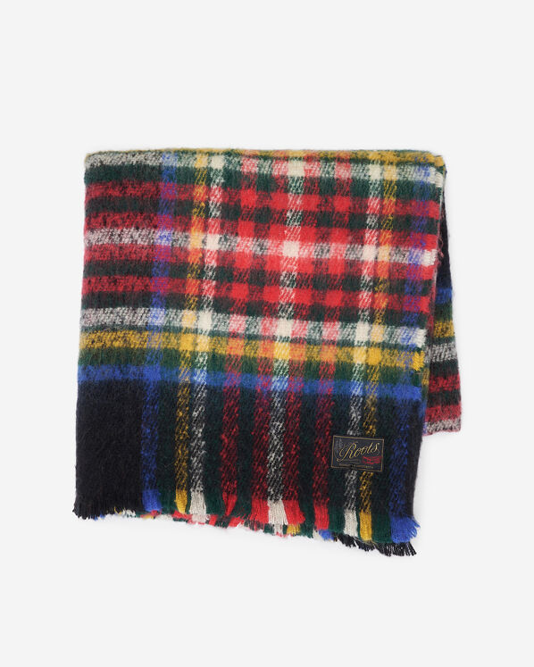 Plaid Throw