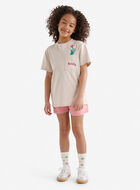 T-shirt décontracté à poche pour enfants