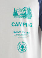 Mens Outdoor Camping Baseball T-shirt