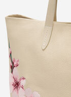 Floral Carryall Tote Cloud