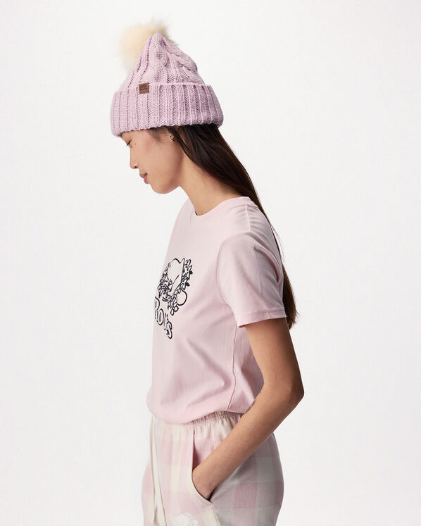 T-shirt Cooper &agrave; carreaux pour femme