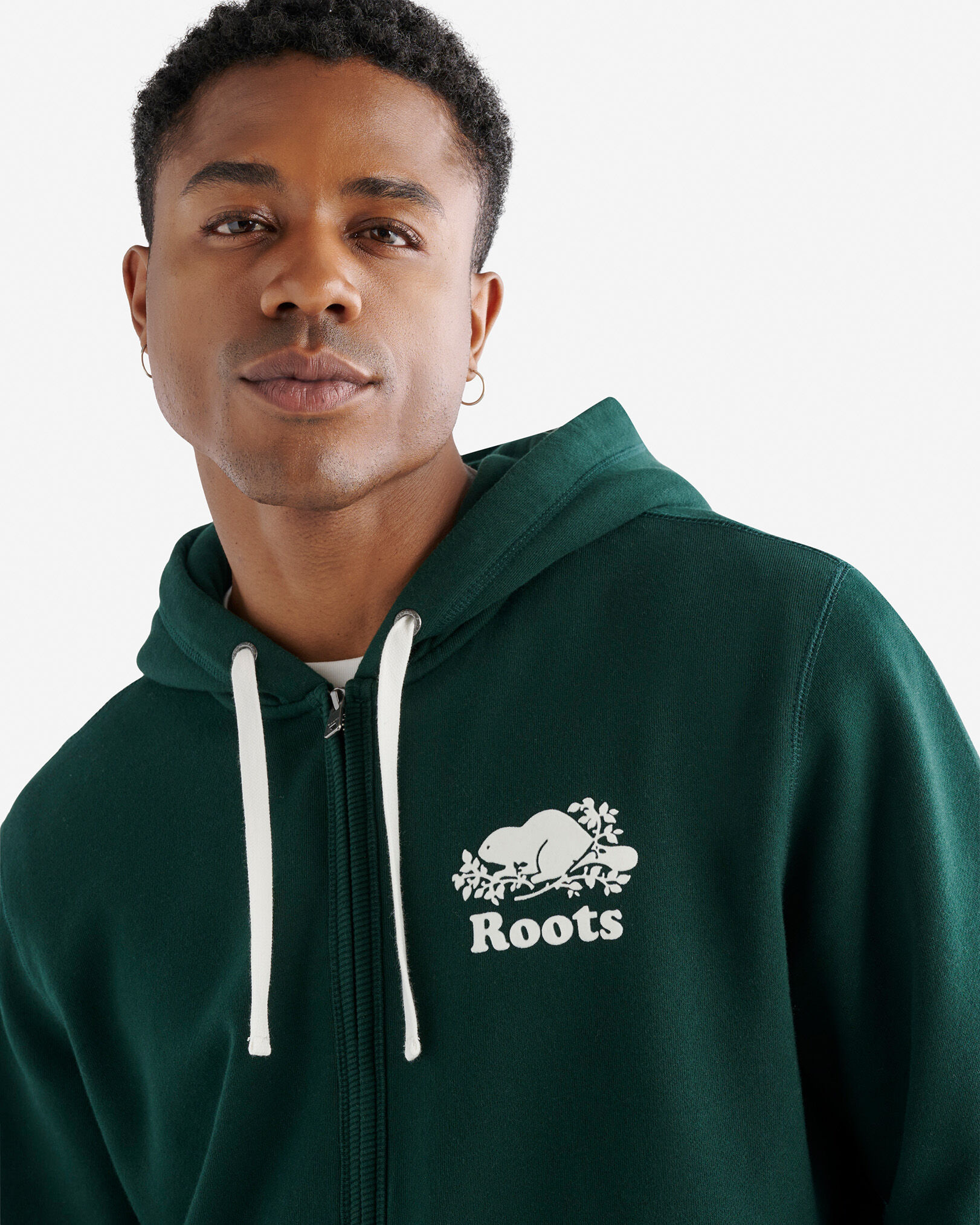 Roots Organic Original Full Zip Hoodie Bayshore Shopping Centre