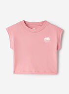 Toddler Girls Sleeveless Boxy T-Shirt