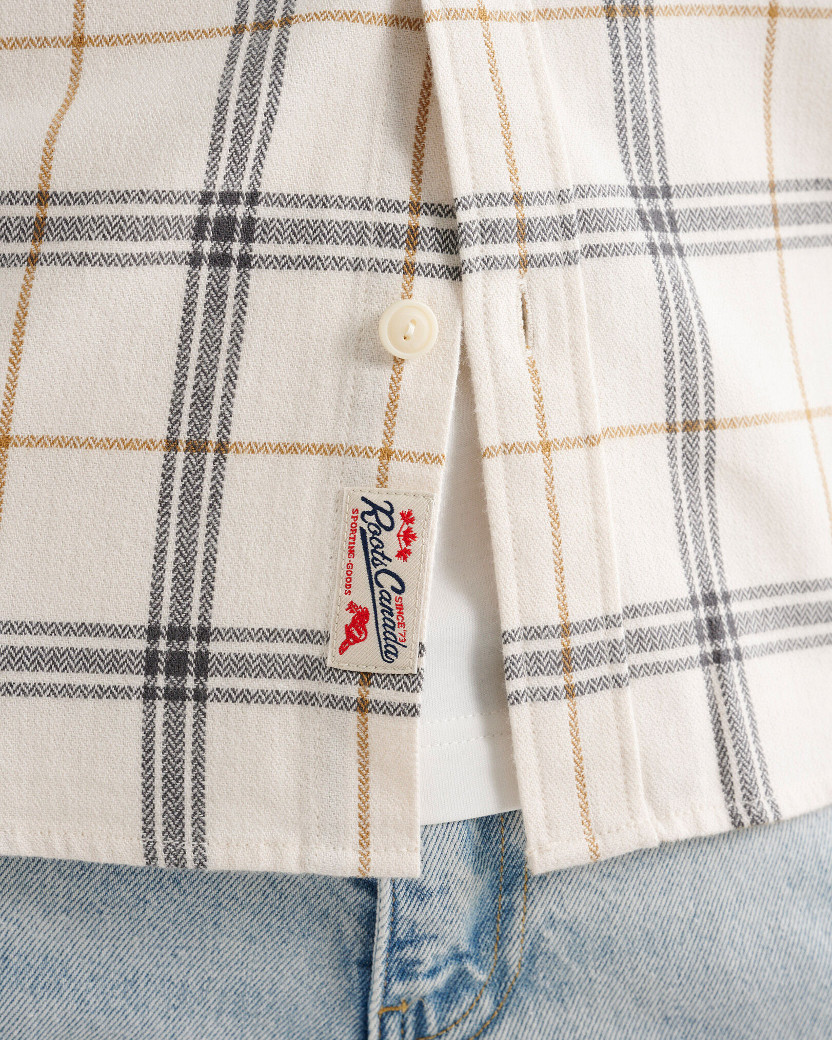 Chemise à chevrons Bellwoods