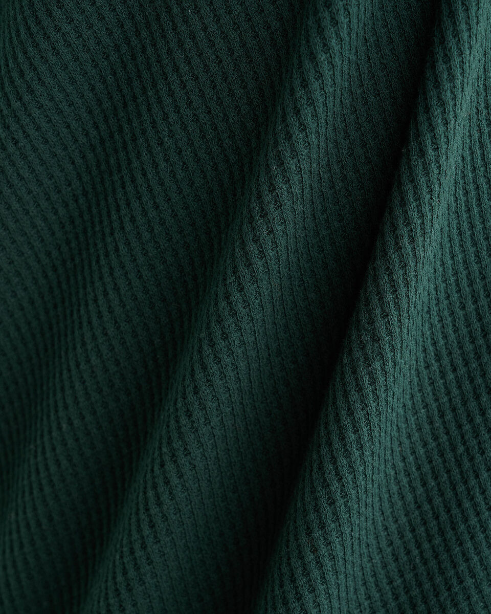 Waffle Long Sleeve Crew Top