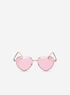 Kids Metal Heart Sunglasses