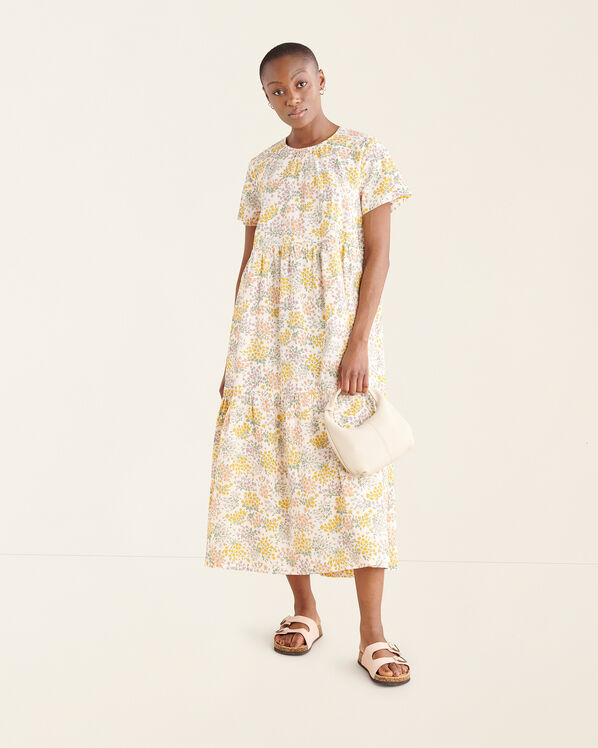 Floral Poplin Dress