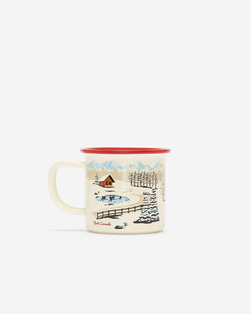 Roots Winter Village Mug